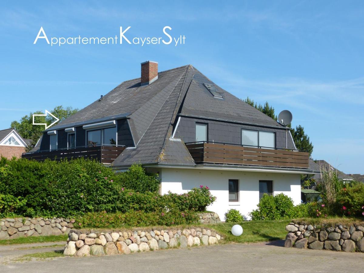Appartement Kayser Sylt Morsum  Esterno foto